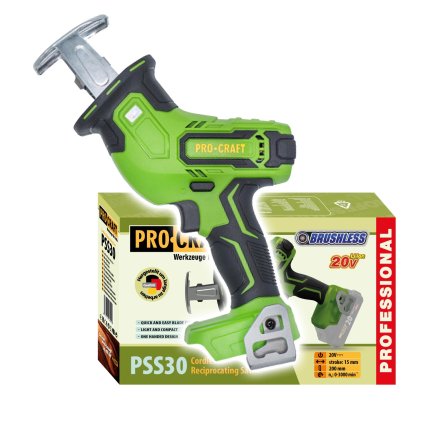 Pila ocaska aku Procraft PSS30bb (bez baterie a nabíječky) | PSS30bb