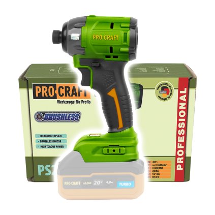 Aku rázový utahovák Procraft PS22bb (bez baterie a nabíječky) | PS22bb