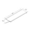 134602 8 palram skylight utility shelf