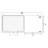dřevěný domek KARIBU KASTORF 7 + přístavek 320 cm (31557) terragrau LG3586