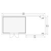 dřevěný domek KARIBU KASTORF 7 + přístavek 320 cm včetně zadní a boční stěny (31561) terragrau LG3598