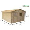 Zahradnidomek4x4mrozmery