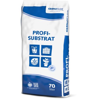 Gramoflor Profesionální substrát s jílem 70 l EAN 4036682032004