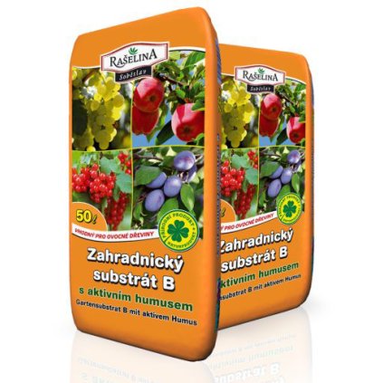 Zahradnický substrá B s aktivním humusem 50 l