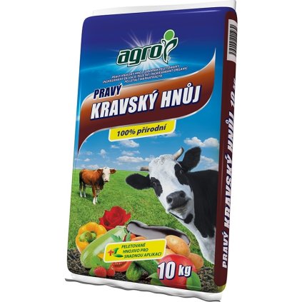 Agro organicke hnojivo kravsky hnuj 10 kg EAN 8594005001930