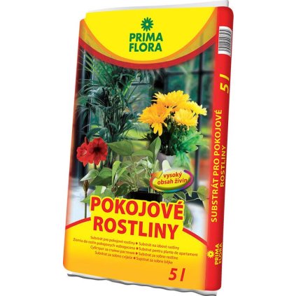 Substrát pro pokojové rostliny  PRIMA FLORA, Agro CS