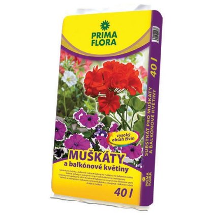 Prima flora substrat pro muskaty 40 l EAN 8594005000476