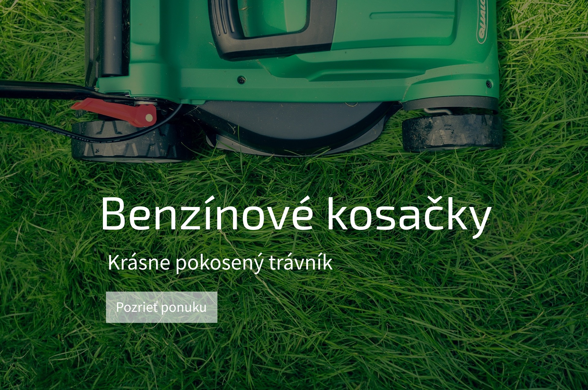 Benzínové kosačky