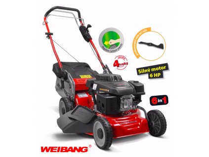 Weibang WB 456 SC 6in1 s variabilným pojazdom RED LINE