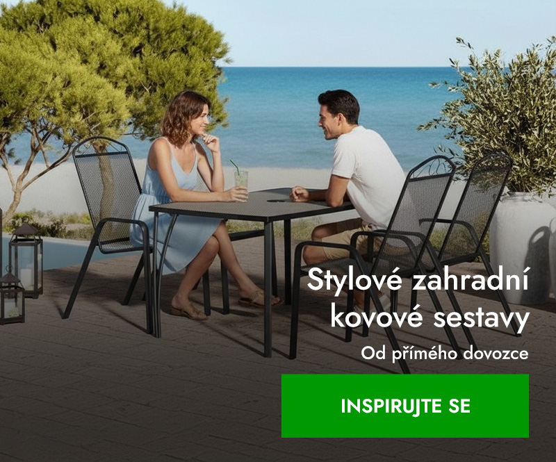 Zahradní kovový nábytek