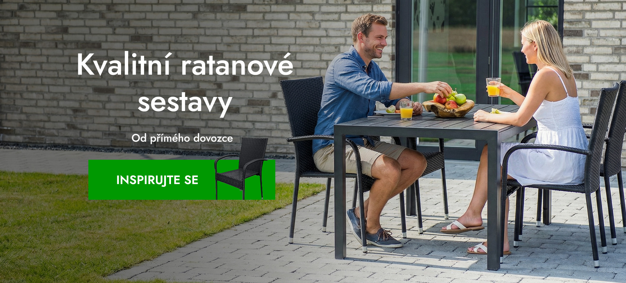 ratanový zahradní nábytek