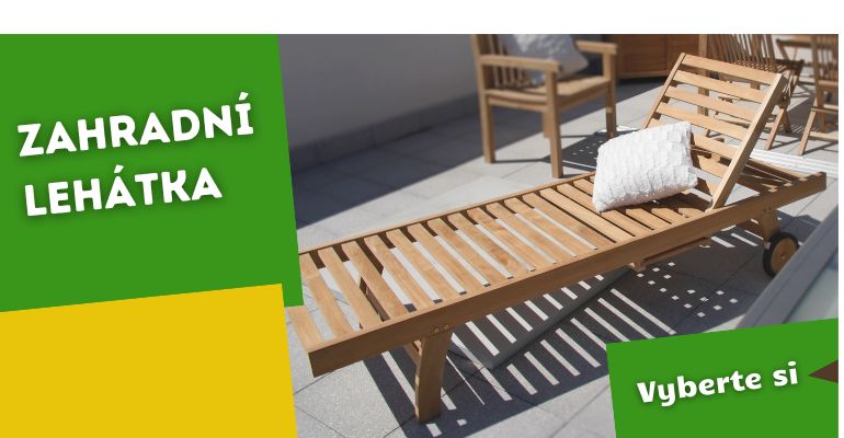 Lehátko na zahradu