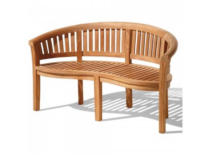 Zahradní lavice Peanut/Banana teak 160cm