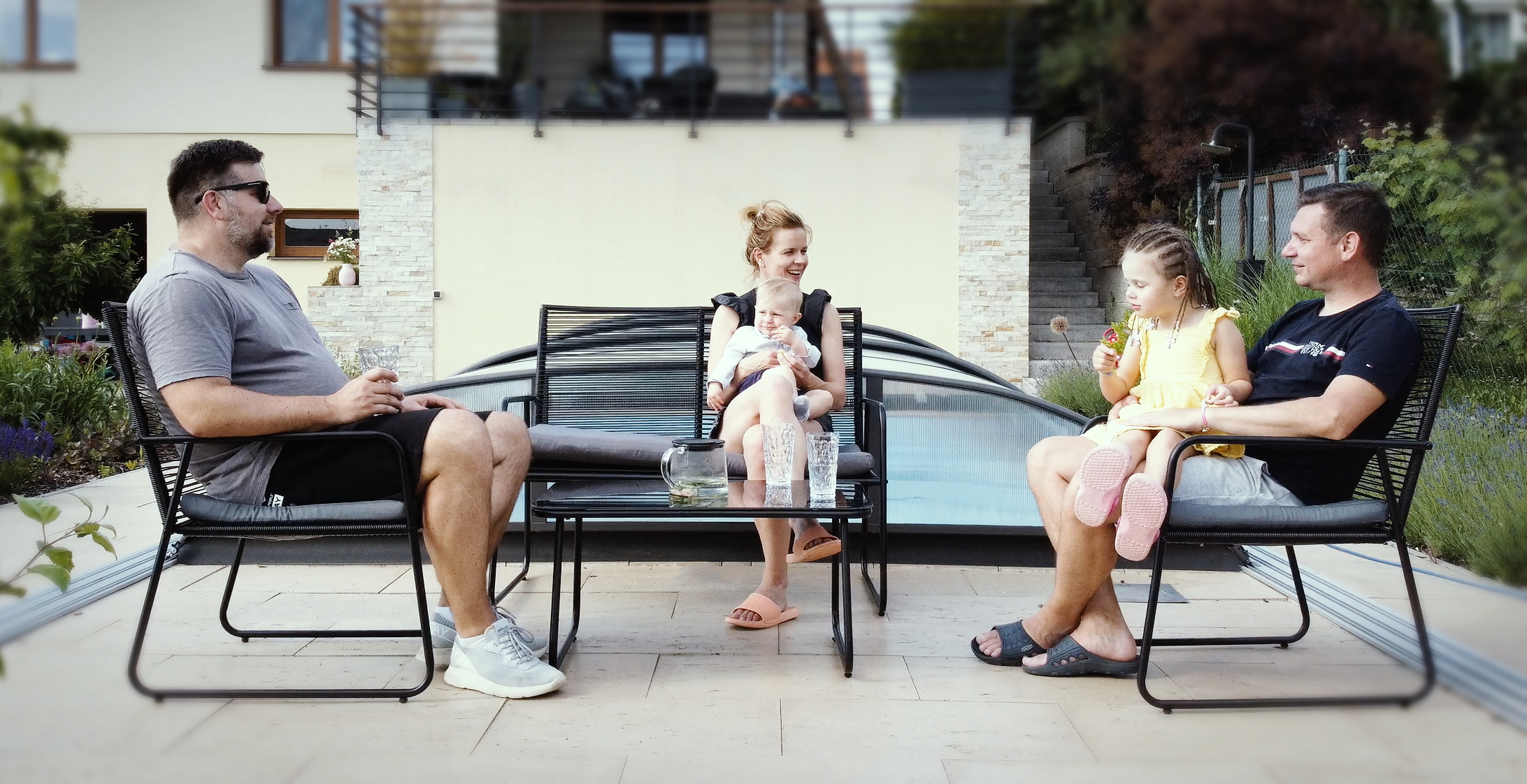 Nábytek Texim Zahradní kovový nábytek Lesja