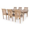 Zahradní nábytek Faisal I. teak set 1+6 (5)