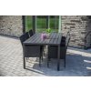 Nábytek na zahradu ratan stůl VIKING XL + 6x křeslo BALI G