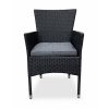 Zahradní křeslo BALI černé (2)