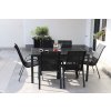 Set Viking L + 6x černé křeslo RAMADA C