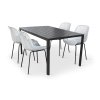 Moderní zahradní set Viking L + 4x židle GABY šedá (3)