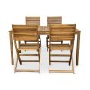 Dřevěný nábytek stůl COPENHAGEN + 4x židle Mandy (3)