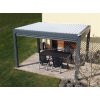 Bioklimatická pergola NOELA PREMIUM antracit 3x4m (4)