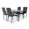 Zahradní jídelní set Klaudie + 4x židle PARIS (2)