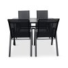 Zahradní set nábytku PORTO 140cm + 4x židle RAMADA (4)