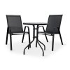 Balkonový set stůl CAPRI 60cm + 2x židle RAMADA (4)