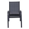 Zahradní židle RAMADA černá 2