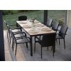 Zahradní jídelní sestava MILANO + 8x židle ROMA (6)