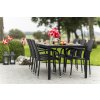 Nábytek na zahradu ratan stůl VIKING XL + 6x židle ROMA (6)