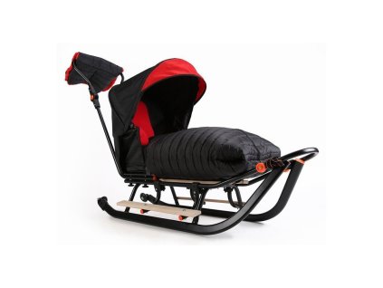 Dětské Kovové Sáňky 3v1 s fusákem + rukávníky