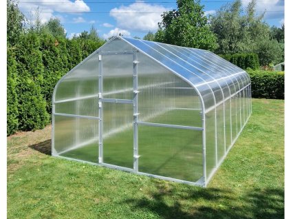 Zahradní skleník PREMIUM PLUS 250x600 Bílý