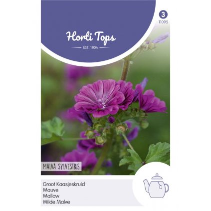 Sléz lesní - Malva sylvestris - Horti Tops® cca 190 semen  Semena Horti Tops ®