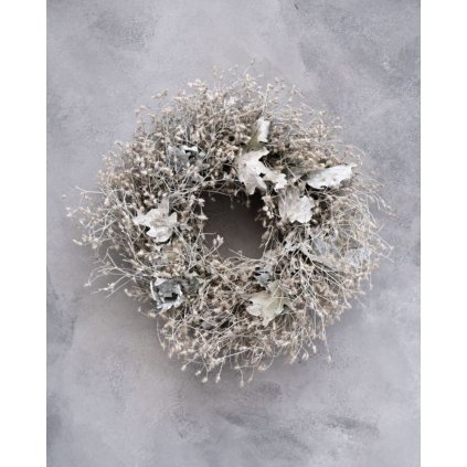Wreath Ayla white wash 0300 12 335 2