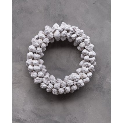 Kiya fruit wreath thin white 0258 11 330 7
