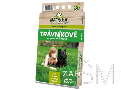 NATURA Org. trávníkové hnojivo 8kg  NATURA Org. trávníkové hnojivo 8kg