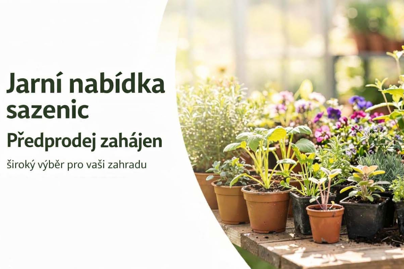 Jarní nabídka zahájena