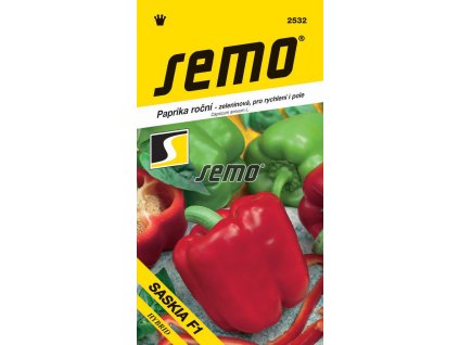 Paprika roční Saskia F1