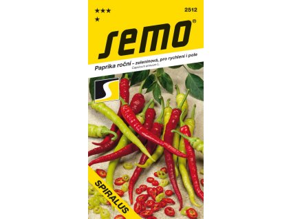 Paprika roční sladká Spiralus