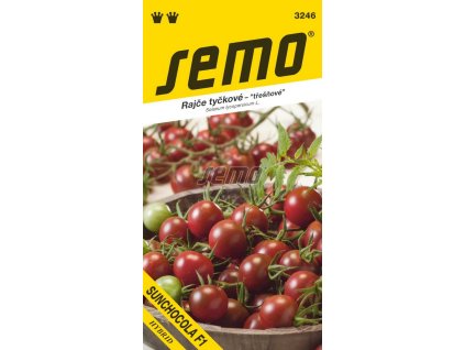 Rajče tyčkové Sunchocola F1 (náhradní odrůda Sunbrown F1)