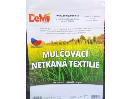 52491 1 demi mulcovaci netkana textilie cerna 1 6x5m