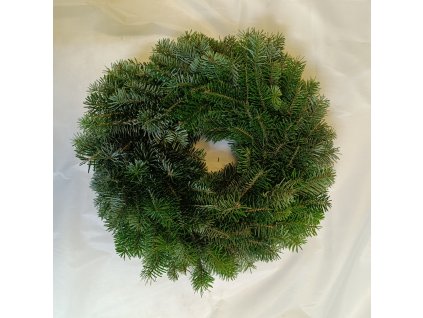 Věnec jedlový adventní nezdobený