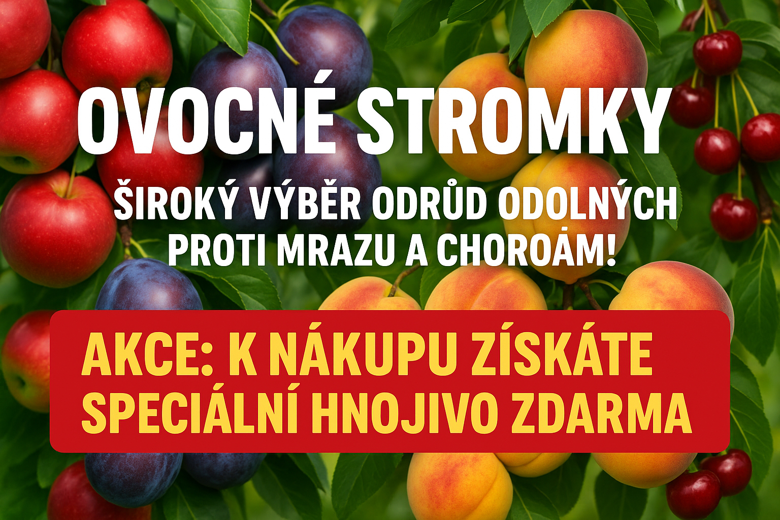 ovocné stromky