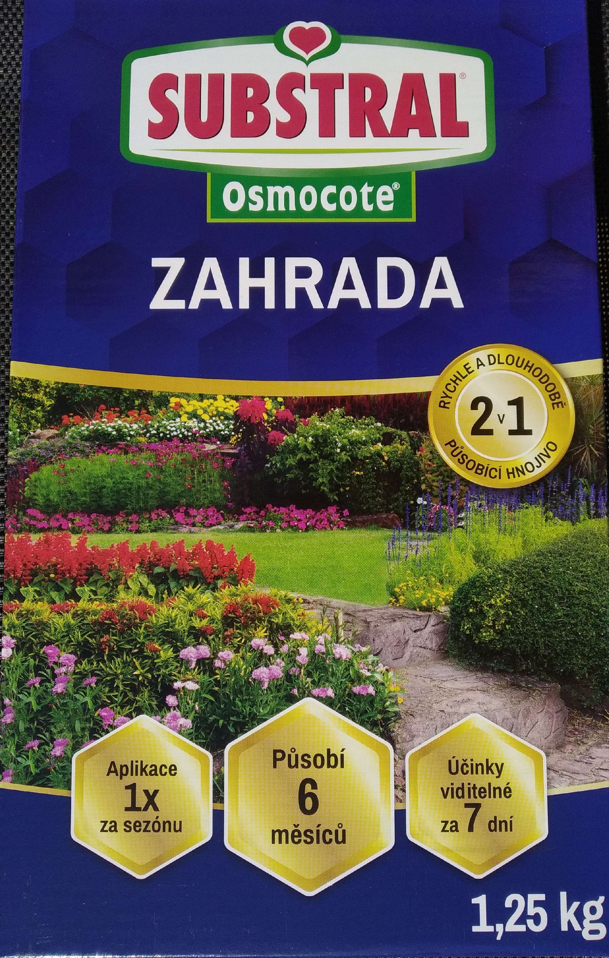 Substral Osmocote pro zahradu 1,25 kg