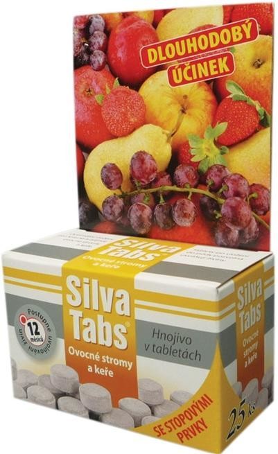 Silva Tabs - na ovocné stromy a keře 25 ks tablet hnojiva