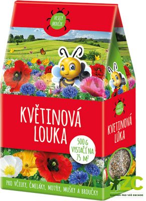 Travní směs Veselý brouček - Květinová louka 500 g