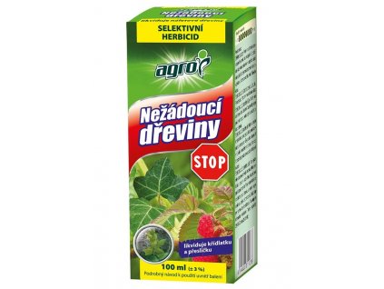 017423 Nežádoucí dřevinySTOP 100ml 8594028311078