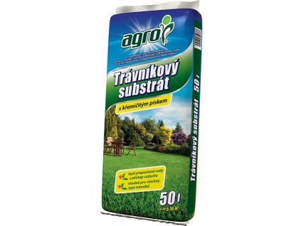 00750A AGRO Trávníkový substrát 50l 8594005000388