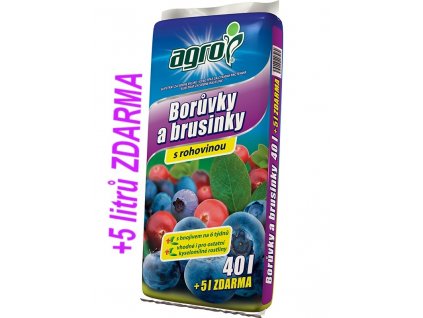 00189A AGRO Substrat pro boruvky a brusinky 45l 8594005006218